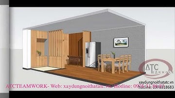 Nội thất ATC Teamwork bố trí nội thất căn hộ 2001 Hà Đô Park View