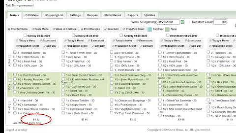 Grove Menus Overview
