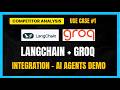 Langchain AI Agents Demo: LangChain + Groq AI - Automating Infrastructure #aiagents #langchain