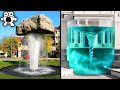 ऐसे क्रिएटिव झरने जो आपके होश उड़ा देंगे | Amazing Creative Fountains That Will Blow Your Mind