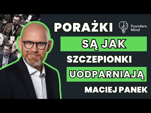 Maciej Panek na scenie Founders Mind
