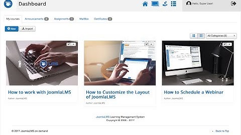 JoomlaLMS Trial Guide (New)