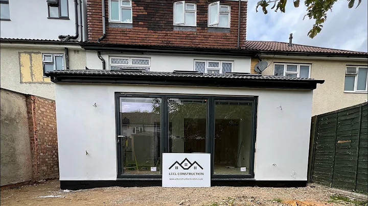 Start to finish full version rear house extension builders Borehamwood WD6 Hertfordshire England