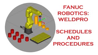 FANUCS ROBOGUIDE SOFTWARE WELDER PRO WELDING PROCEDURE AND SCHEDULES