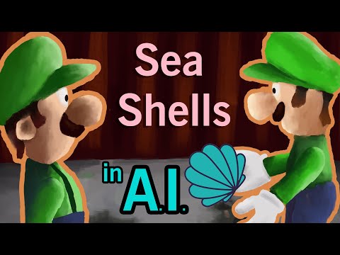 Luigi Sells Seashells but Every Line is a Midjourney Prompt | Ren's Money Game