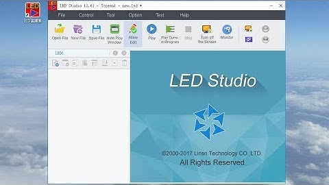 LED Screen Linsn Control System | How to Setup the Program Documents Of Led Display Video Operation