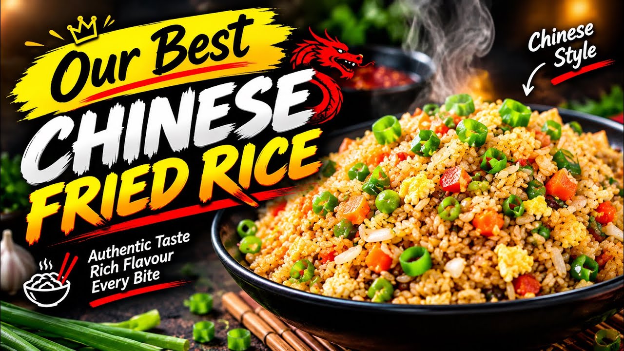 🤤 The BEST Chinese Fried Rice Ever! 🍚🔥 | Restaurant-Style Recipe - YouTube