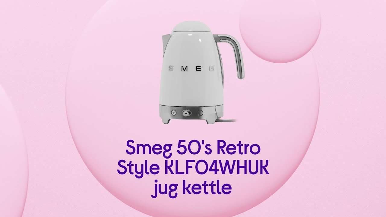 Smeg Electric Kettle - Retro Style (Pink)