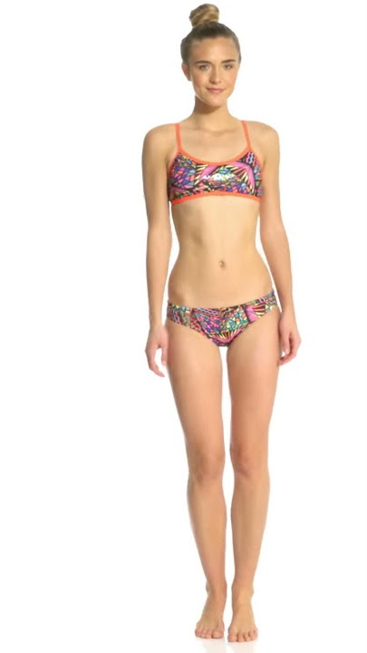 Amanzi Girl's Candy Puzzle Bikini Set | SwimOutlet.com