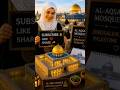 Building Al Aqsa Mosque from Clay 🕌✨ Beautiful Golden Dome Build #shorts #ai