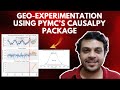 CausalPy by PYMC Walkthrough | Geo-experimentation Package | Bayesian Synthetic Control