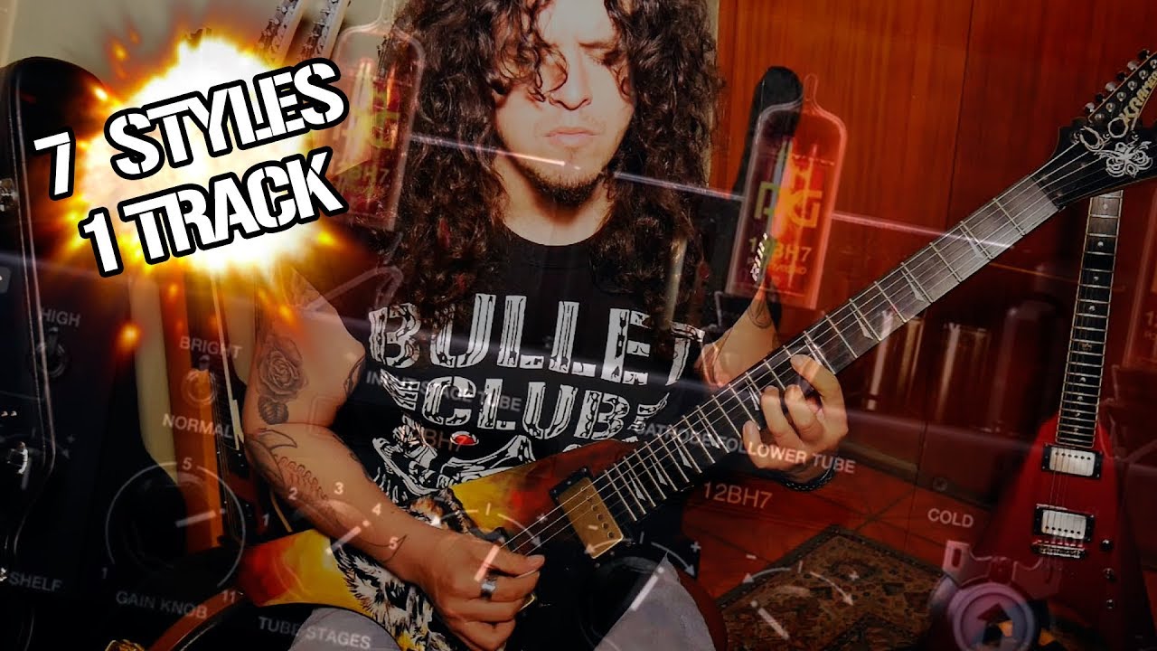 7 Rock / Metal Styles in 1 Track!!! (Using BIAS AMP 2)