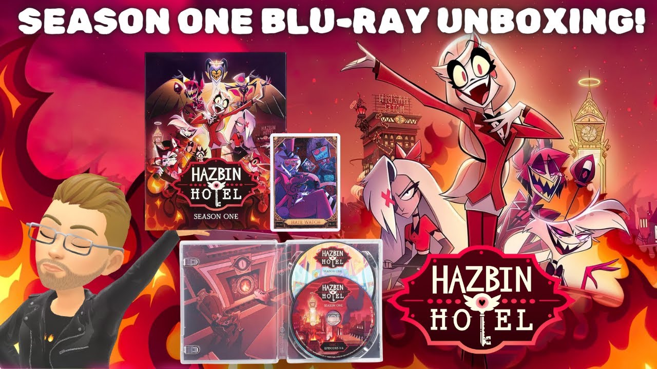 Hazbin Hotel Season One Blu-ray Unboxing - YouTube