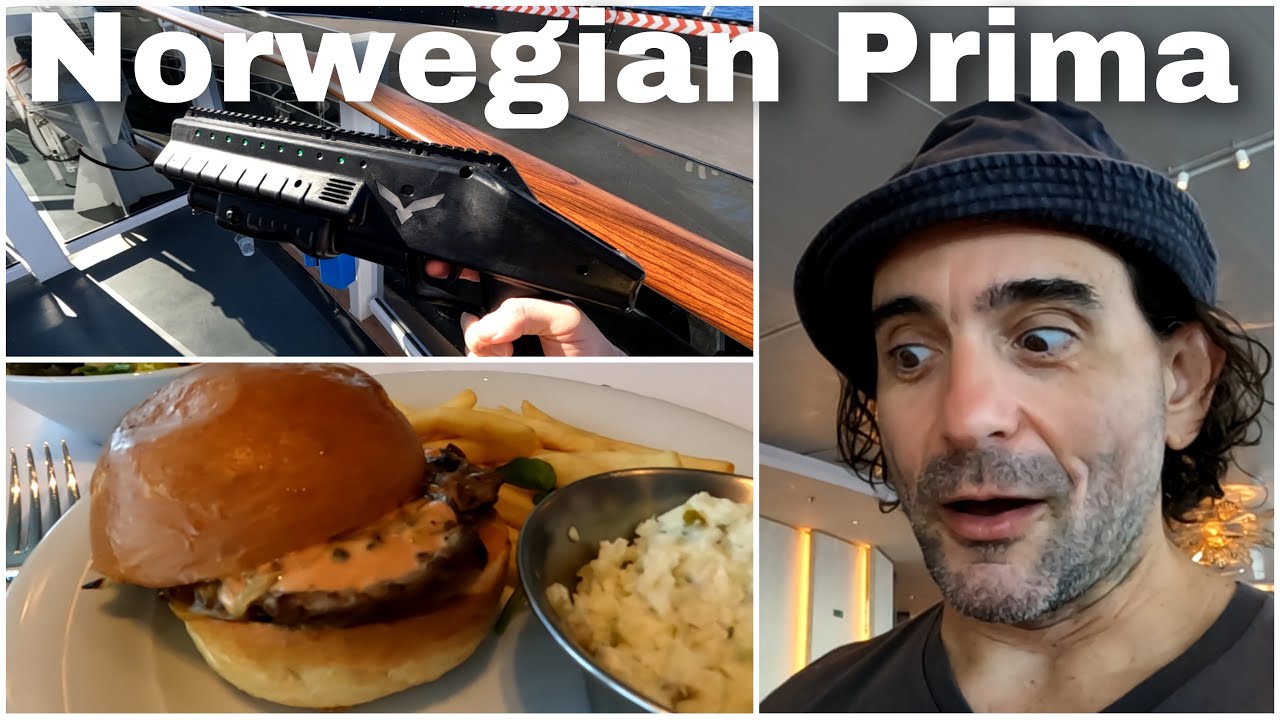BEST BURGER?!?! | Laser Tag | Norwegian Prima Day 2 | Indulge Food Hall | Hudson's