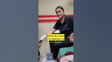 Motu Ko Aaye 16 Stitches 🪡 #175 Mini Vlog #trending #viral #shorts