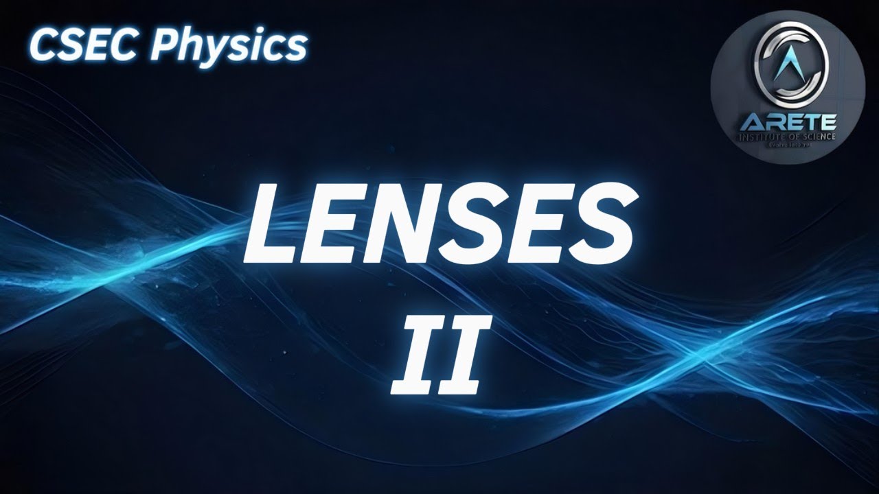 CSEC Physics - Lenses II - YouTube