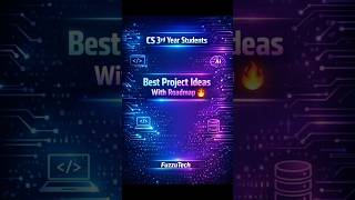 2 insane CS project ideas with roadmap 🔥 build these projects in 2026 #coding #csprojects #fuzzutech