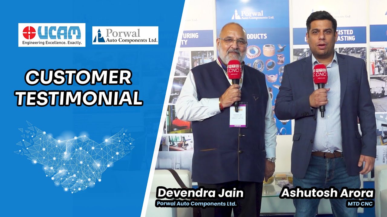UCAM in association with Porwal Auto Components Ltd - YouTube