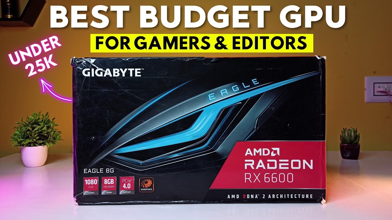 The Best Budget GPU Of 2023🔥[RX 6600] for gamers & editors | RX 6600 ...