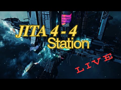 JITA LIVE!!..Watch Jita 4-4 Station: EVE Online' s Iconic Marketplace #eveonline #eveonlinegameplay