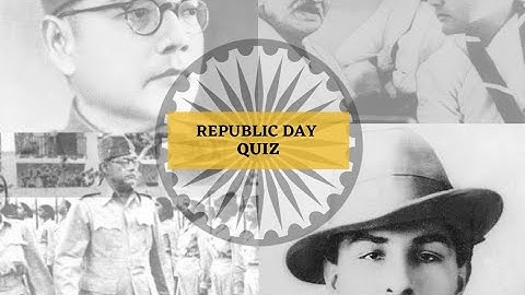NIFT NID UCEED FDDI PREPARATION I REPUBLIC DAY QUIZ