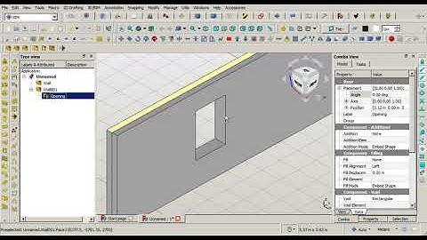 FreeCAD Arch Experiments 06: Windows templates for Opening object