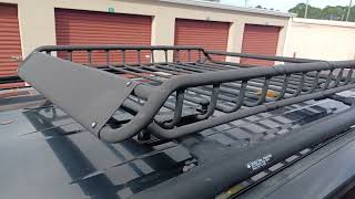 HaulMaster Roof Mounted Cargo Rack/Carrier/Basket 6 MTH REVIEW Harbor Freight Gear That Doesn't SUCK