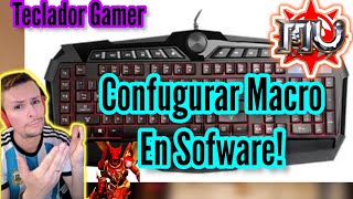 MU PLATA S2 Teclado CHALLENGER PRIME TT ESPORTS MACRO muonline DieguitoPlayz