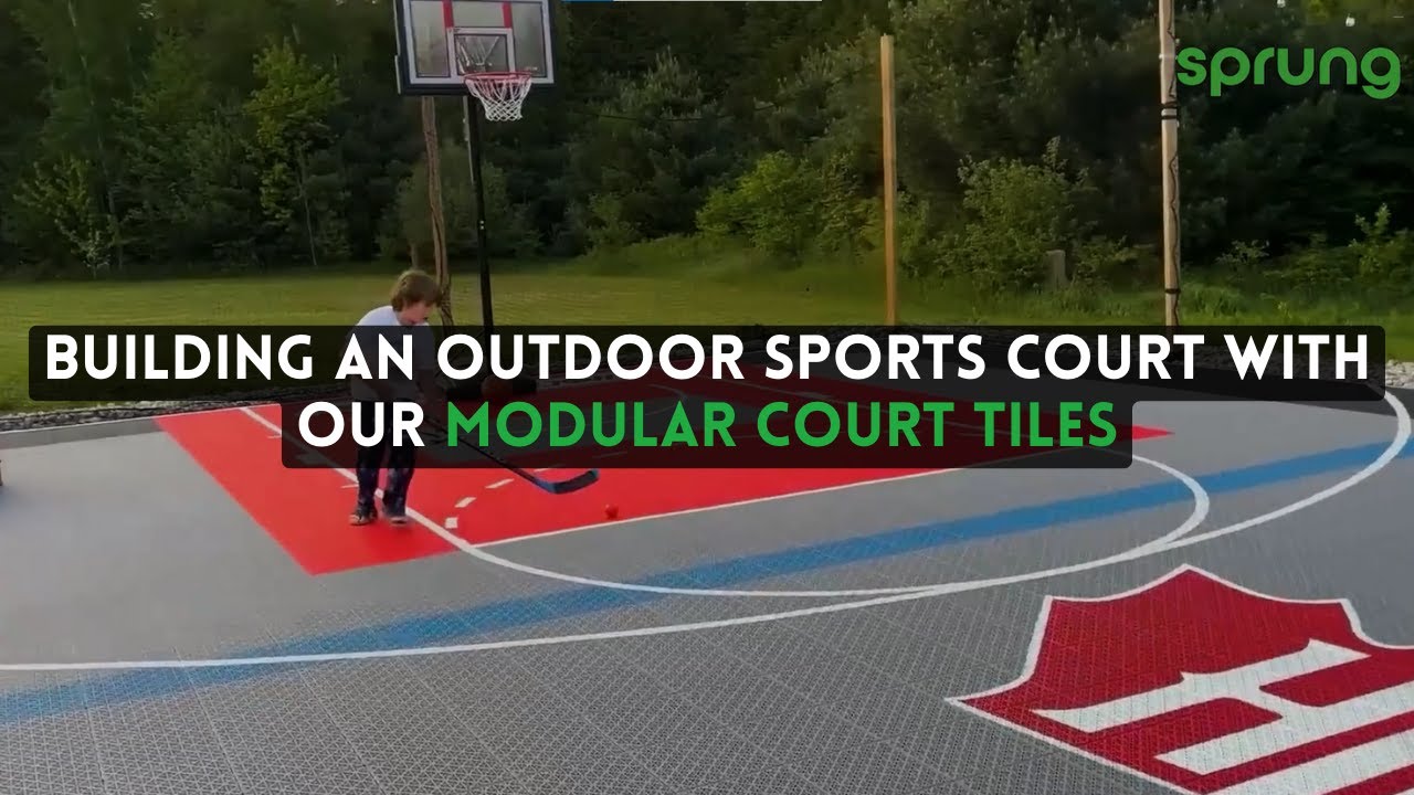 Style Tile Examples Sports Modular Sports Tiles: Easy Install, Durable Play, Custom Line Marking ...