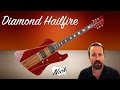 Critique de guitare  diamond hailfire anciennement dbz une gibson firebird plus funkie un artiste rd plus fou