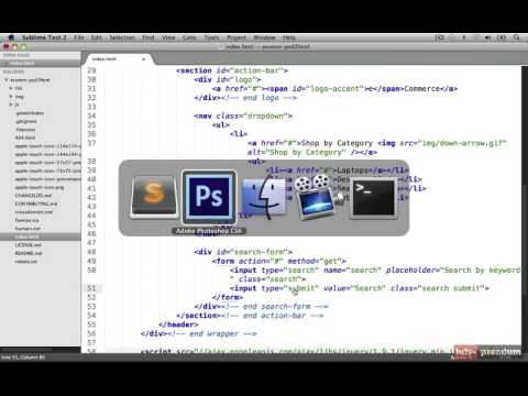 Converting An ECommerce PSD To HTML & CSS Part 2