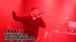 DRAKE-&quot;0 to 100&quot;(Live In Toronto Nov/14/2014)