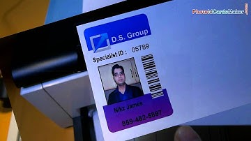 Simple to design and print ID cards using ID card design software