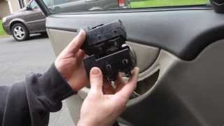 Replacing Olds Intrigue Window Switch (1080)