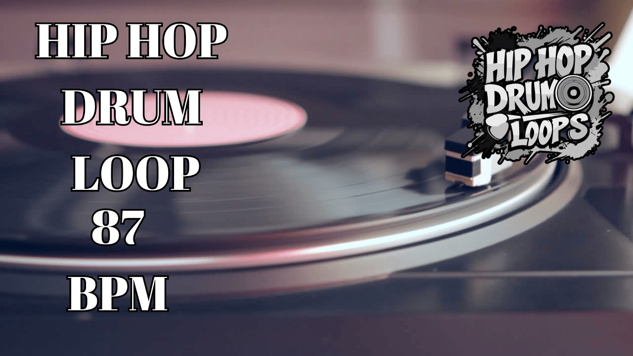 87 BPM Hip Hop Drum Loop | Lo-Fi Chill Beat