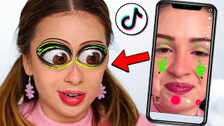 TikTok Filters Pick My Makeup