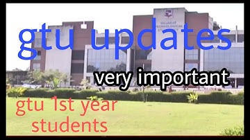 gtu | gtu updates | gtu circular | gtu news | gtu exam | NB Information |