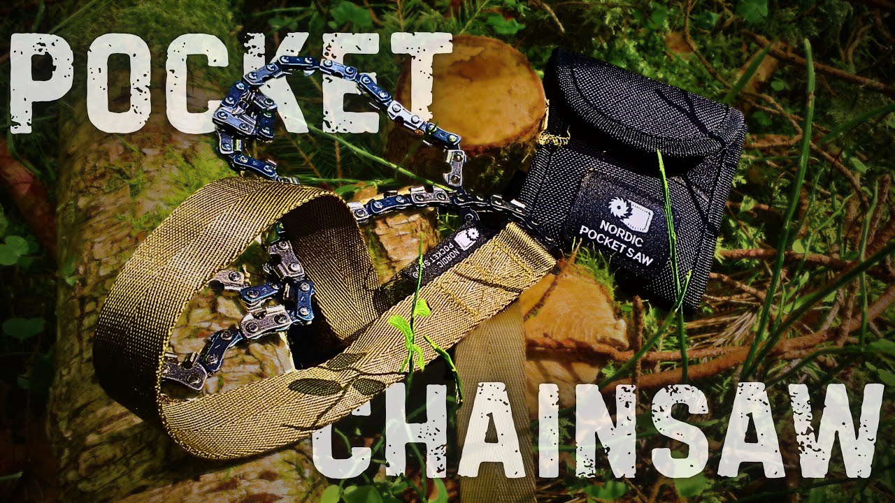 The Ultimate Survival Saw - Nordic Pocket Chainsaw Review - YouTube