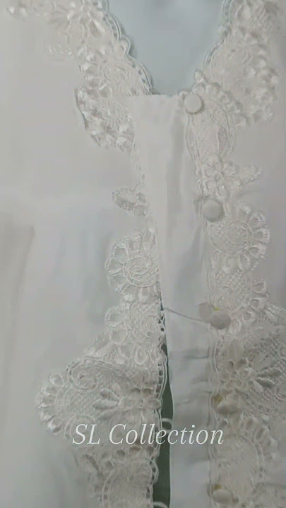 Kebaya Bordir Bunga Tiara Broken White - Cocok Wisuda Acara Kondangan #kebayanusantara #kebayabordir
