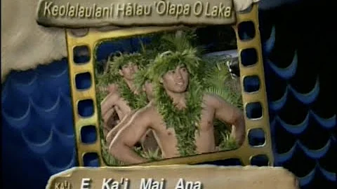 2005 Merrie Monarch Kahiko - Keolalulani Hālau ‘Ōlapa O Laka (Kāne) #Hawaii #Hula