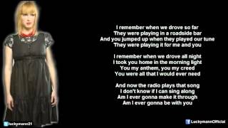 Video thumbnail of "Sixpence None The Richer - Radio (Lyric Video) Lost In Transition (2012)"