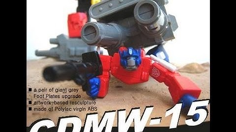 Transformers Predaking (CDMW-15 Foot Plates) - Part 4