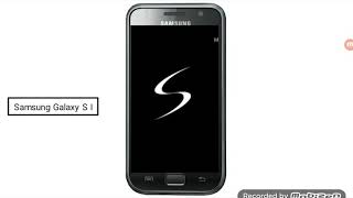 Samsung Galaxy S - Logo Evrimi S1 - S10
