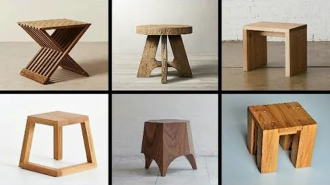 40 Wood Stool Ideas