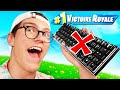 J'essaye de FINIR ce DEATHRUN sans CLAVIER sur FORTNITE