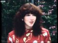 Kate Bush talks Vegetarianism - Delia Smith - BBC