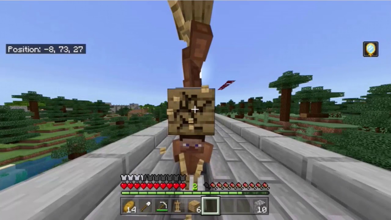 Minecraft how to make a sitting down armor stand with helmet on