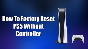 Hoe je de PS5 fabrieksmatig kunt resetten zonder controller