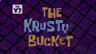 Spongebob Squarepants The Krusty Bucket - Le Card Us Premiere
