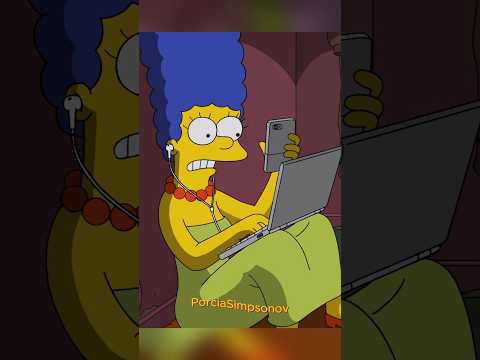У Мардж зависимость от гаджетов | Симпсоны #мультфильм #сериал #симпсоны